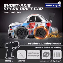 Fire Car - High-Speed RC Drift Car with Sparkling
