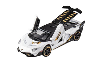 Lamborghini Aventador SVJ 63 diecast scale model car collectible