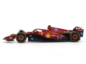 2024 Ferrari SF24 Charles Leclerc 1:43 Bburago Formula 1 diecast scale model car