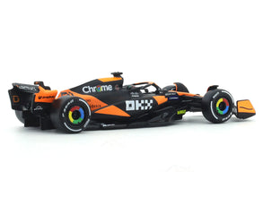 2024 McLaren MCL38 No. 81 Oscar Piastri 1:43 Bburago Formula 1 diecast scale model car
