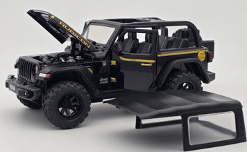 Jeep Wrangler Rubicon 1:24  diecast scale model car | Assorted Colors