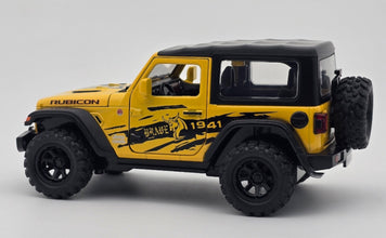 Jeep Wrangler Rubicon 1:24  diecast scale model car | Assorted Colors