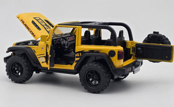 Jeep Wrangler Rubicon 1:24  diecast scale model car | Assorted Colors