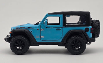 Jeep Wrangler Rubicon 1:24  diecast scale model car | Assorted Colors