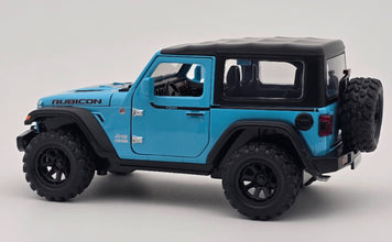 Jeep Wrangler Rubicon 1:24  diecast scale model car | Assorted Colors