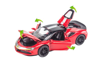 Ferrari SF90 Stradale diecast scale model car collectible