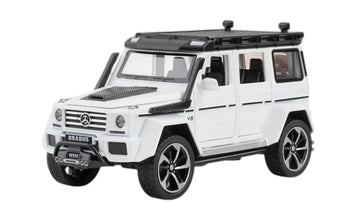 BRABUS G550 4X4 DIECAST ALLOY METAL PULLBACK TOY CAR