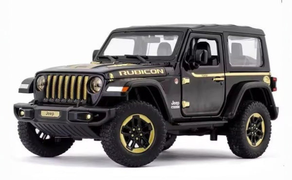 Jeep Wrangler Rubicon 1:24  diecast scale model car | Assorted Colors