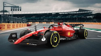 Rastar Authentic Licensed Ferrari F1 75 RC Car - Detailed Design, 2.4GHz Control | Color :  1:18 Ferrari F1 75