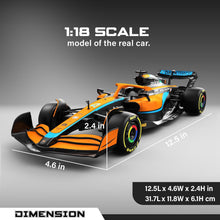 Rastar Authentic Licensed Mclaren F1 Mcl36 RC Car - Detailed Design, 2.4GHz Control | Color :  1:18 Mclaren F1 Mcl36