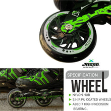 JASPO - 3 WHEEL INLINE SKATE - 6-9 UK (L)