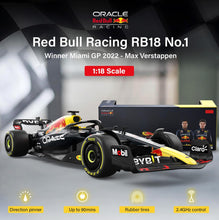 Rastar Authentic Licensed Redbull Rb18 RC Car - Detailed Design, 2.4GHz Control | Color :  1:18 Redbull Rb18(no.1)