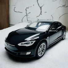 Tesla Model S diecast scale model car collectible