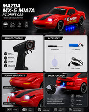 RX7 RC Drift Car (1:24) With Smoke