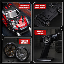 High-Speed Drift RC Car – 25 km/h, 4X4 (1:16)• Fiber Red edition