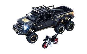 Ford F-150 Raptor 6X6 scale model car miniature - Big Size