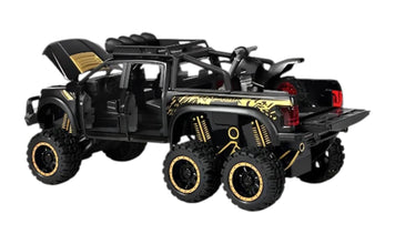 Ford F-150 Raptor 6X6 scale model car miniature - Big Size