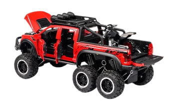 Ford F-150 Raptor 6X6 scale model car miniature - Big Size