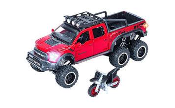 Ford F-150 Raptor 6X6 scale model car miniature - Big Size