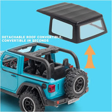 JEEP WRANGLER 3 DOOR METAL CAR WITH REMOVABLE TOP