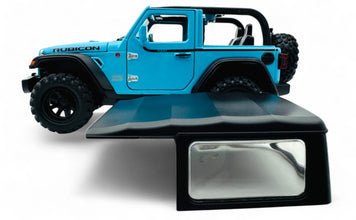 Jeep Wrangler Rubicon diecast Scale Model car with Removable Top  - Big Size