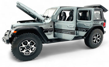 Jeep Wrangler diecast scale model car collectible