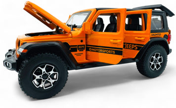 Jeep Wrangler diecast scale model car collectible