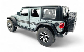 Jeep Wrangler diecast scale model car collectible