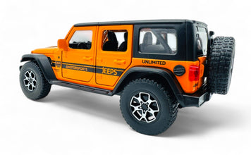 Jeep Wrangler diecast scale model car collectible