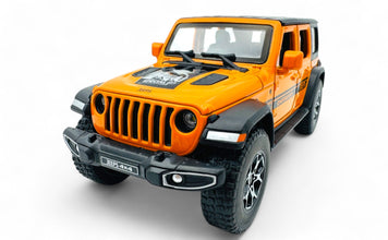 Jeep Wrangler diecast scale model car collectible