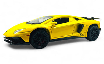 Lamborghini Aventador SVJ diecast scale model car collectible