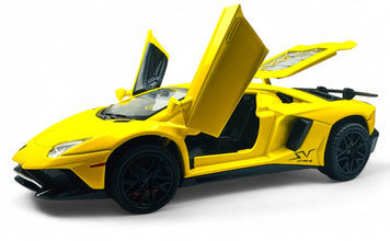 Lamborghini Aventador SVJ diecast scale model car collectible