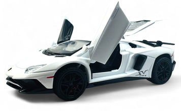 Lamborghini Aventador SVJ diecast scale model car collectible