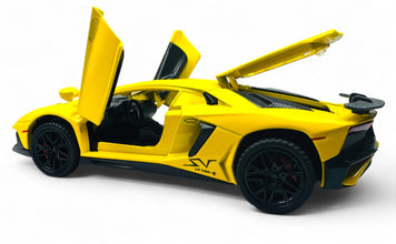 Lamborghini Aventador SVJ diecast scale model car collectible