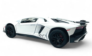 Lamborghini Aventador SVJ diecast scale model car collectible