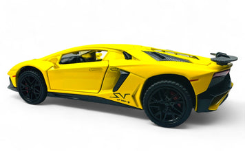 Lamborghini Aventador SVJ diecast scale model car collectible