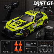 High Speed Drift Remote Control Car – 25 km/h, 4X4, LED Lights, 2.4G | 1:16
