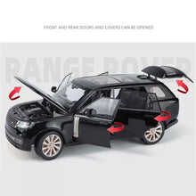 Range Rover Autobiography SV New Metal Diecast Car 1:18 - Big Size
