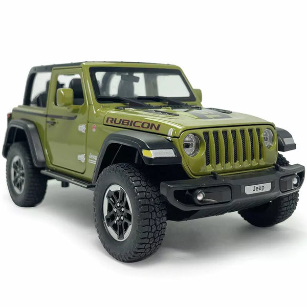 JEEP WRANGLER 3 DOOR METAL CAR WITH REMOVABLE TOP