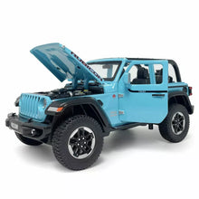 JEEP WRANGLER 3 DOOR METAL CAR WITH REMOVABLE TOP