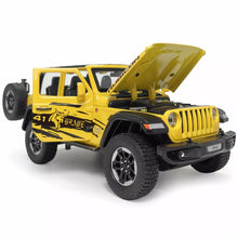 JEEP WRANGLER 3 DOOR METAL CAR WITH REMOVABLE TOP