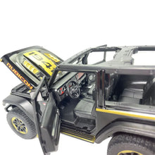 JEEP WRANGLER 3 DOOR METAL CAR WITH REMOVABLE TOP