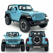 JEEP WRANGLER 3 DOOR METAL CAR WITH REMOVABLE TOP