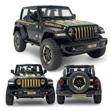 JEEP WRANGLER 3 DOOR METAL CAR WITH REMOVABLE TOP