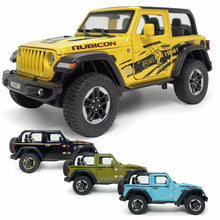 JEEP WRANGLER 3 DOOR METAL CAR WITH REMOVABLE TOP