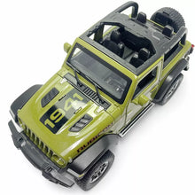 JEEP WRANGLER 3 DOOR METAL CAR WITH REMOVABLE TOP