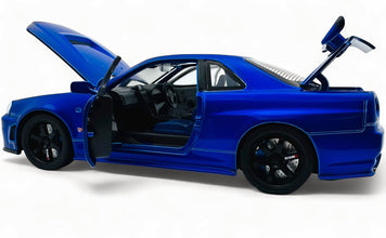 Nissan Skyline R34 GT-R diecast scale model car collectible