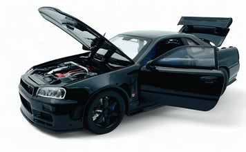 Nissan Skyline R34 GT-R diecast scale model car collectible