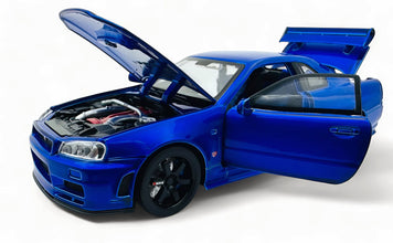 Nissan Skyline R34 GT-R diecast scale model car collectible