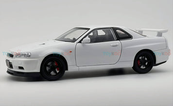 Nissan Skyline GT-R R34 Super Model diecast scale model car miniature - Big Size